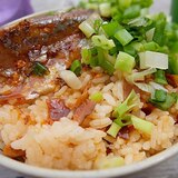 簡単山ごはん さんまの蒲焼 缶詰 炊き込みご飯